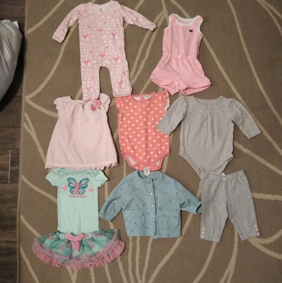 PC Baby Girl Clothing Lot Size 3-9 Months